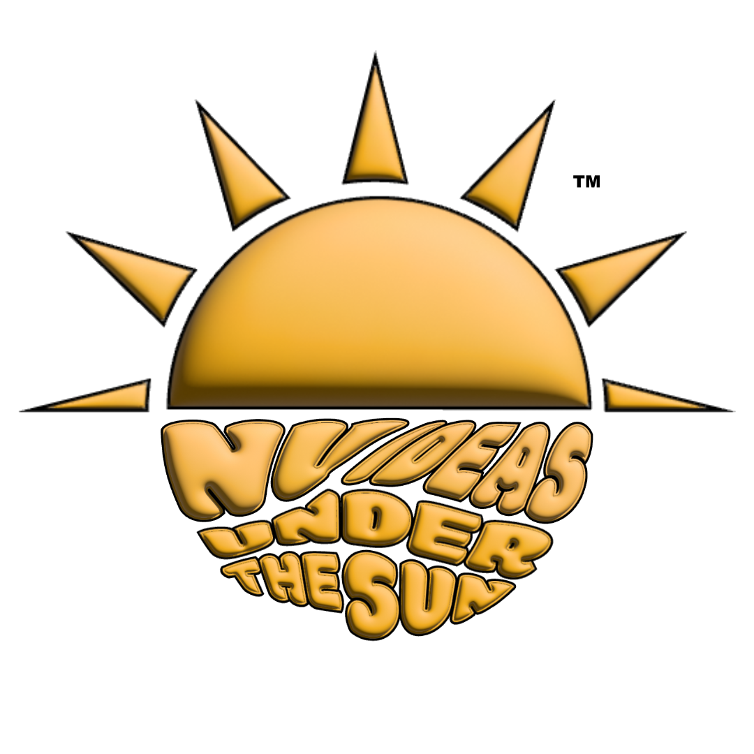 New Ideas Under the Sun gold sunrise logo
